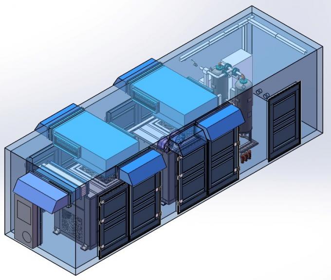 AIRCUBE Screw Air Compressor Container | Modular Industrial Solution